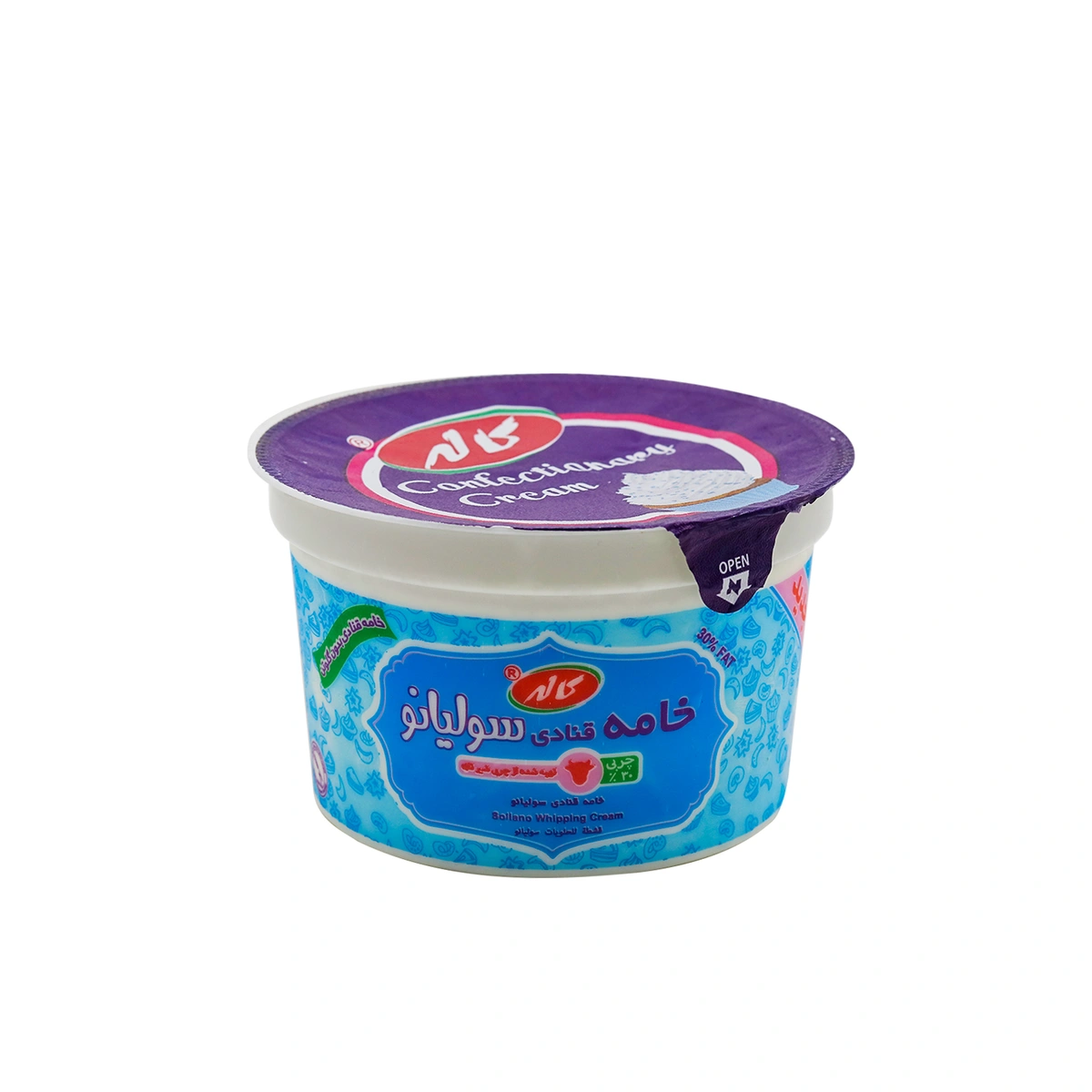 خامه قنادی سولیانو 450گ کاله