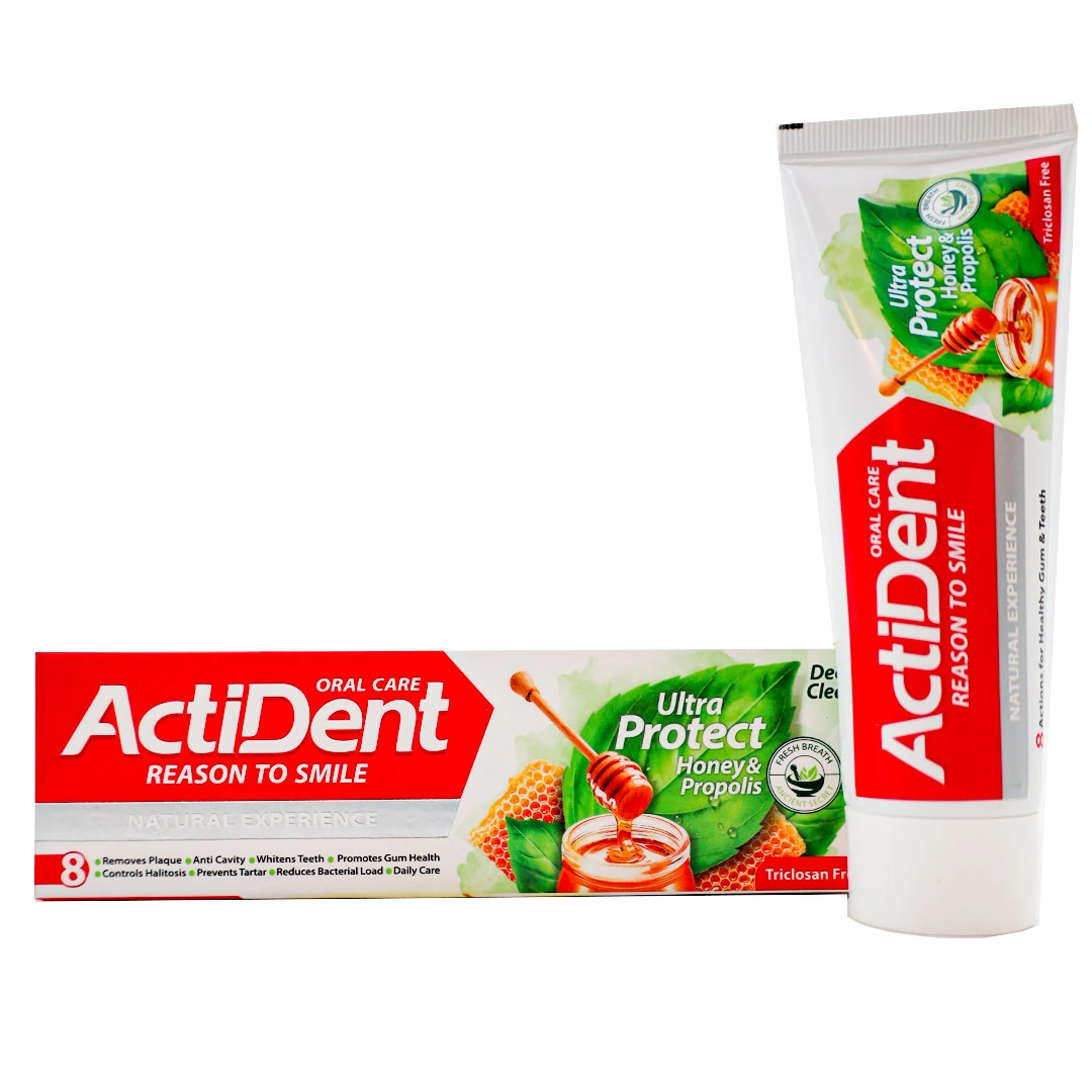 خمیر دندان عسل وپروپولیس اکتیدنت