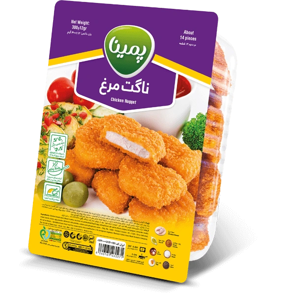 ناگت مرغ 300گ پمینا - کاله