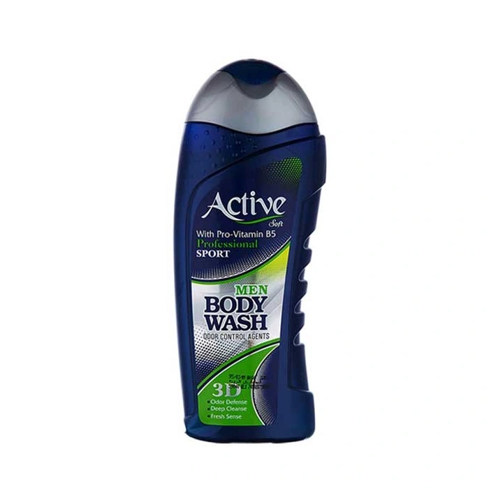 شامپو بدن اسپرت اقایان 400 گرمی سورمه ای اکتیو