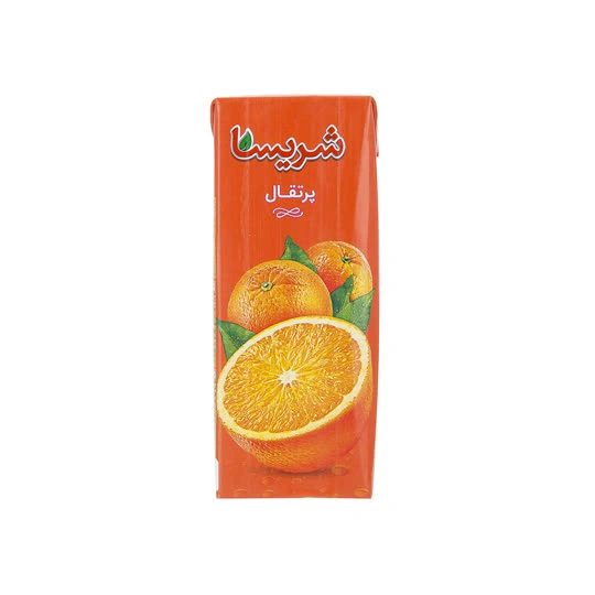 نوشیدنی پرتقال شریسا پاکت