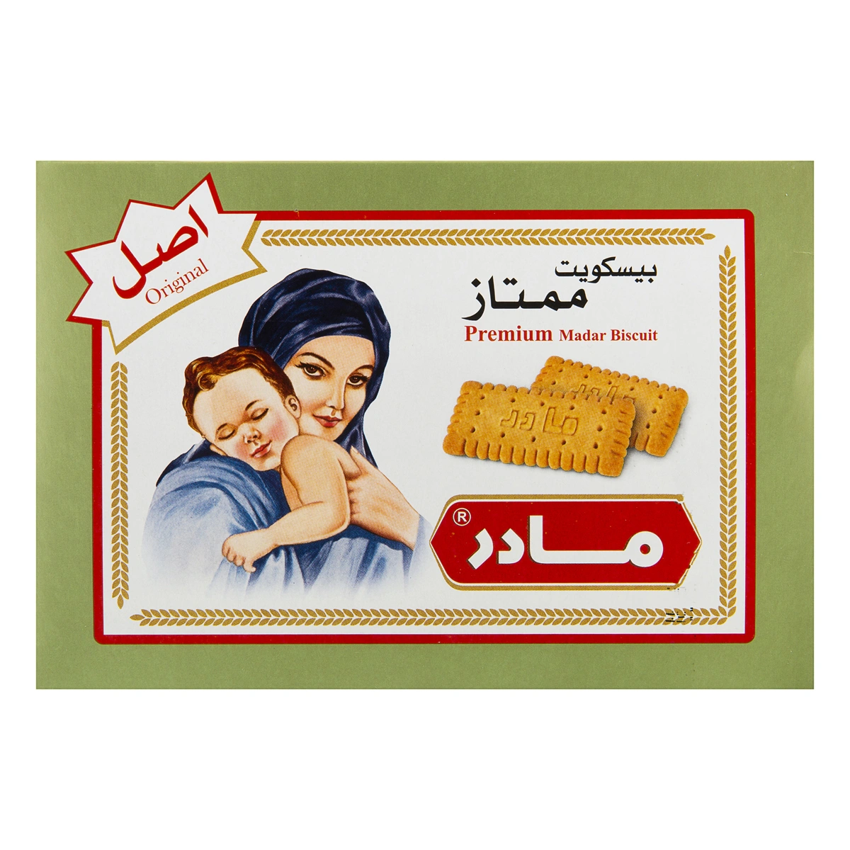 بیسکویت پذیرایی ممتاز350گ مادر