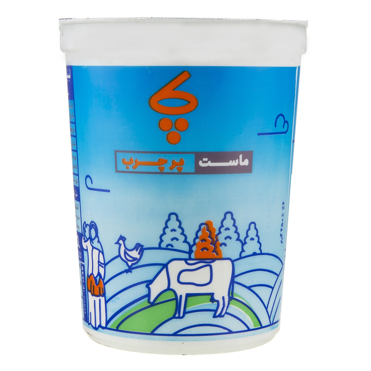 ماست پرچرب 750گرم پاک