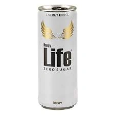 نوشابه انرژی زا زیرو 250میل هپی لایف