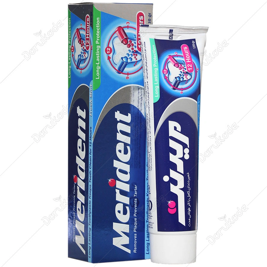 خمیر دندان کامل با اثر طولانی مدت 130میل مریدنت