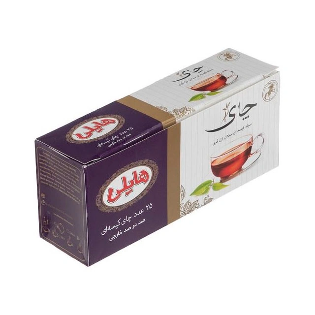 چای کیسه ای ارل گری هایلی 25عددی