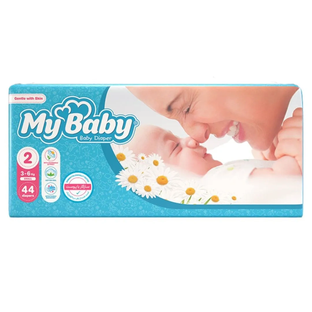 پوشک بچه سایز 2 44عددی مای بیبی