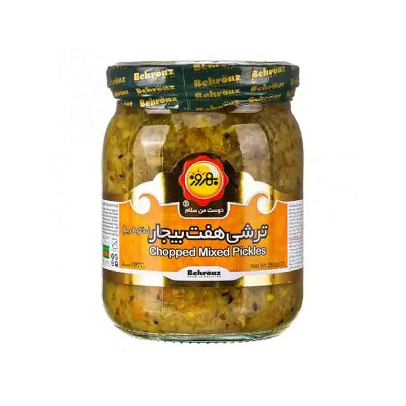 ترشی هفت بیجار جار 550گرم بهروز