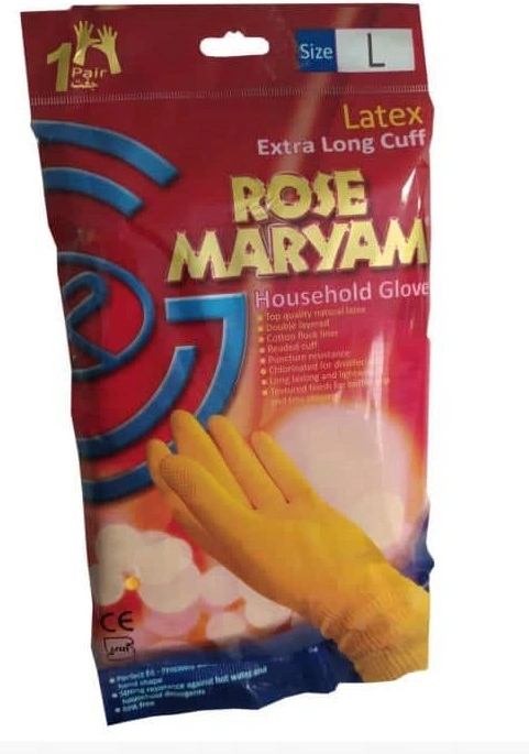 دستکش خانگی L ساق بلند رزمریم