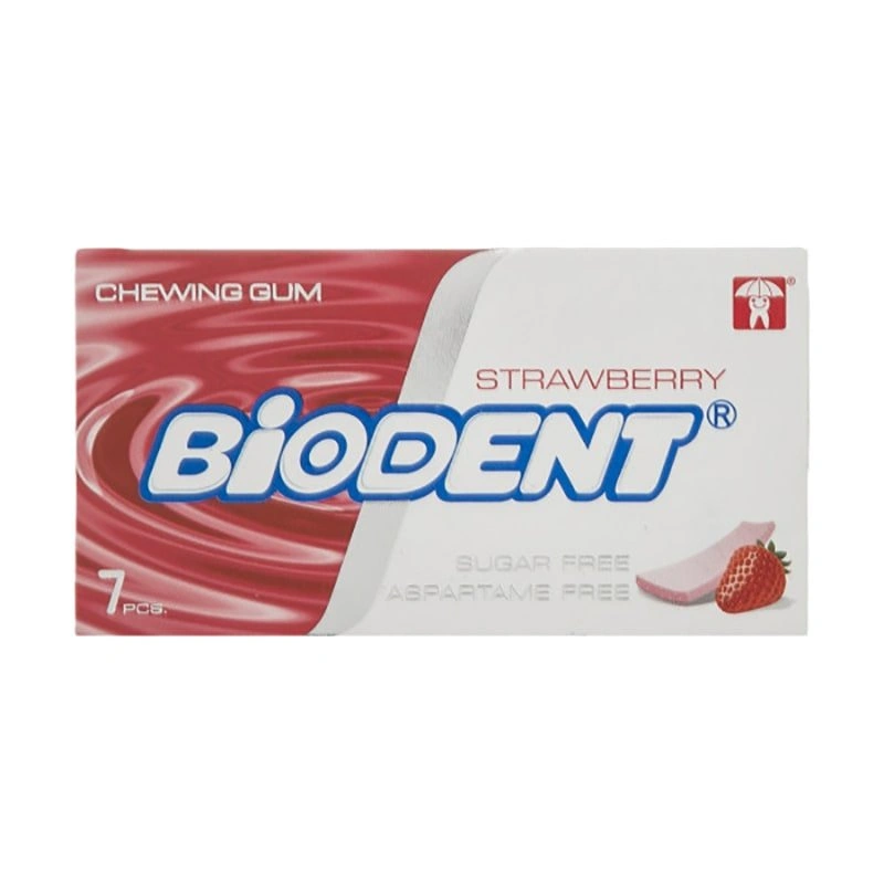 ادامس توت فرنگی بایودنت