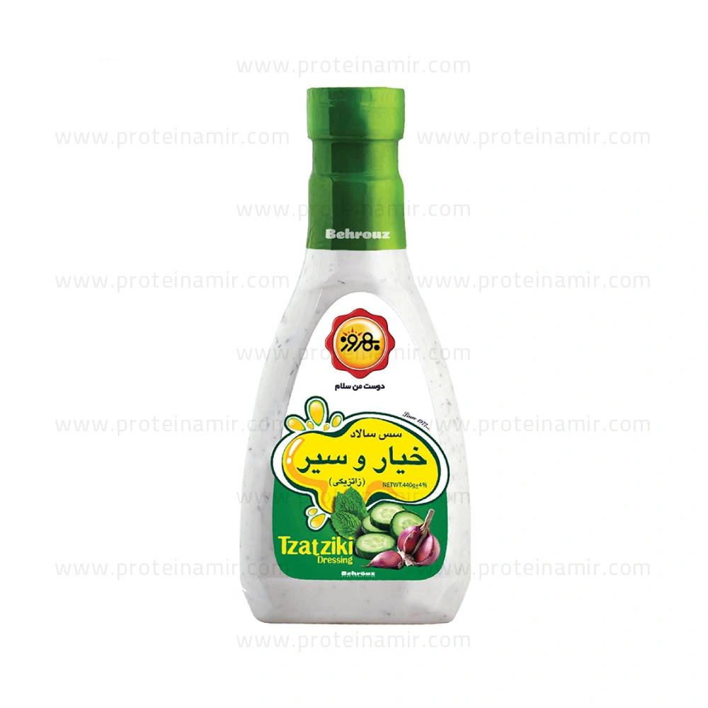 سس سالاد خیار و سیر 440گ بهروز