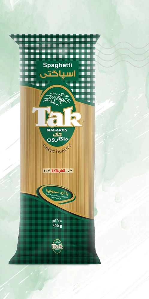 اسپاگتی سبوسدار 1/5  700گرم تک ماکارون