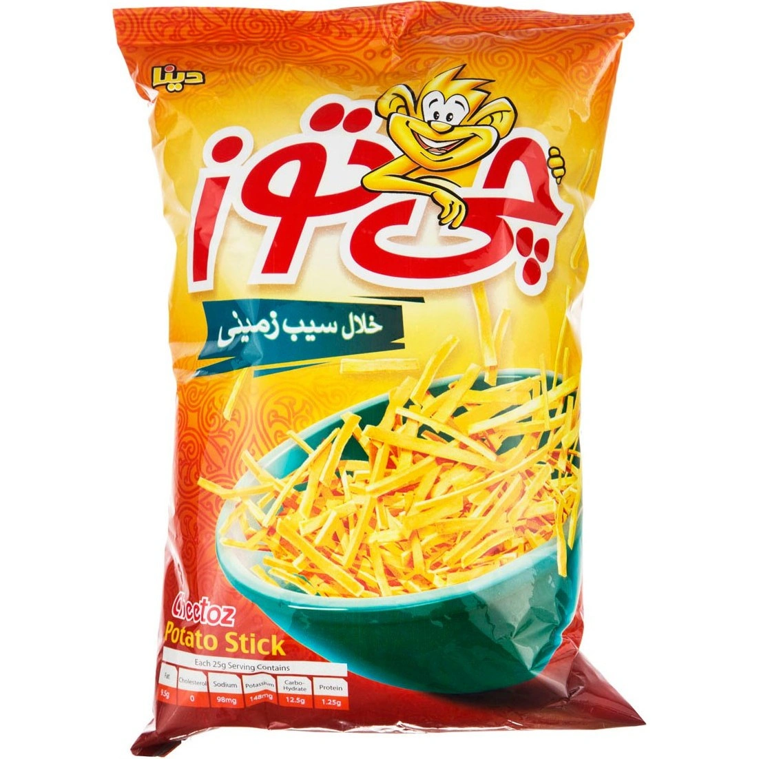 چیپس خلال بزرگ 175گ چی توز