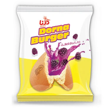 درنا برگر تمشک (پن کیک)