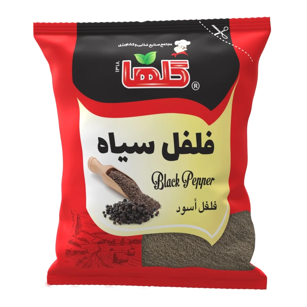فلفل سیاه 50گرم سلفونی گلها