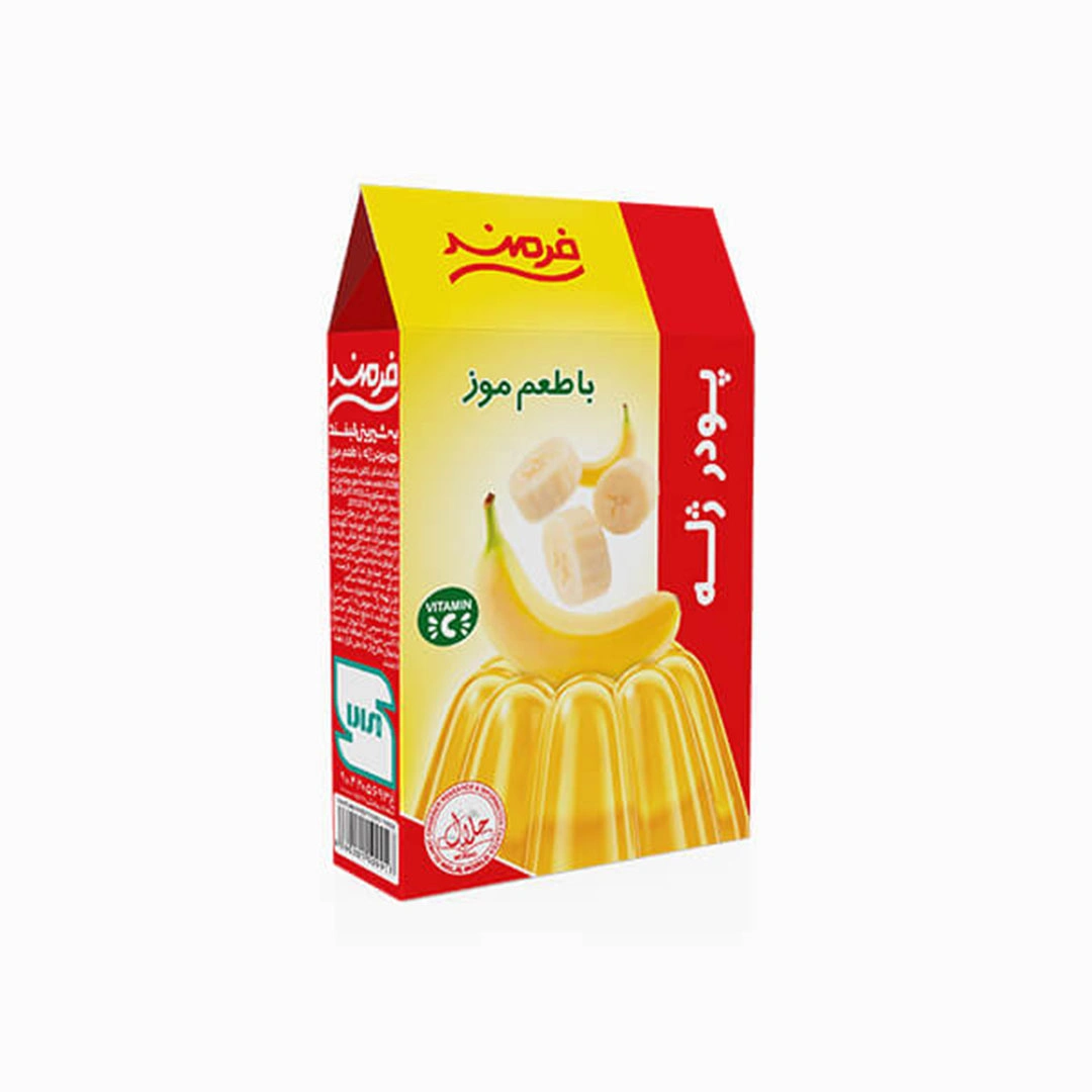 پودر ژله 100 گرم موز فرمند