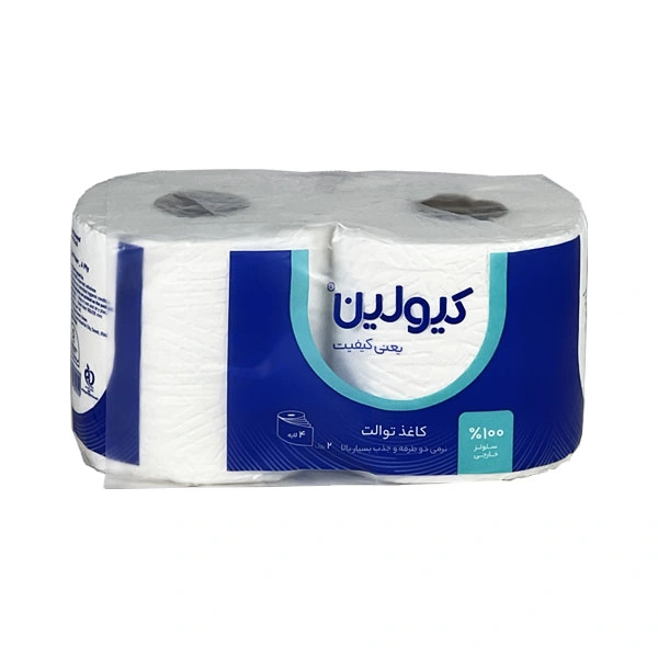 دستمال توالت 2رول کیولین