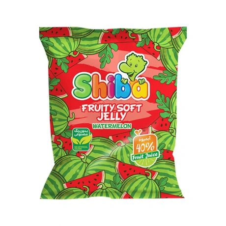 پاستیل آبمیوه ای هندوانه 90گ شیبا