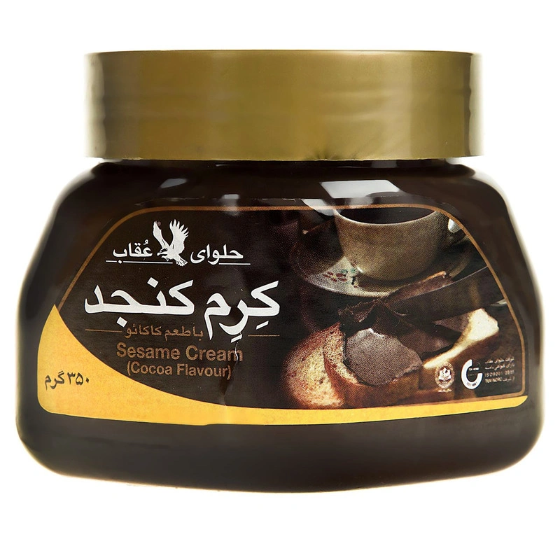 کرم کنجد کاکائویی 350گرم عقاب