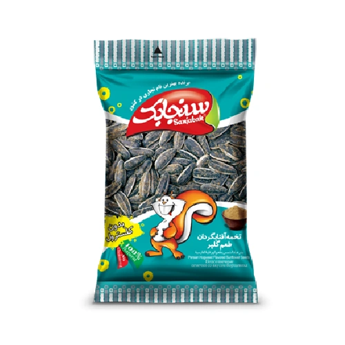 تخمه آفتاب گردان طعم گلپر سنجابک