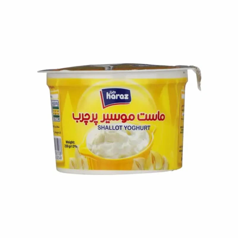 ماست موسیر پرچرب 250گ هراز