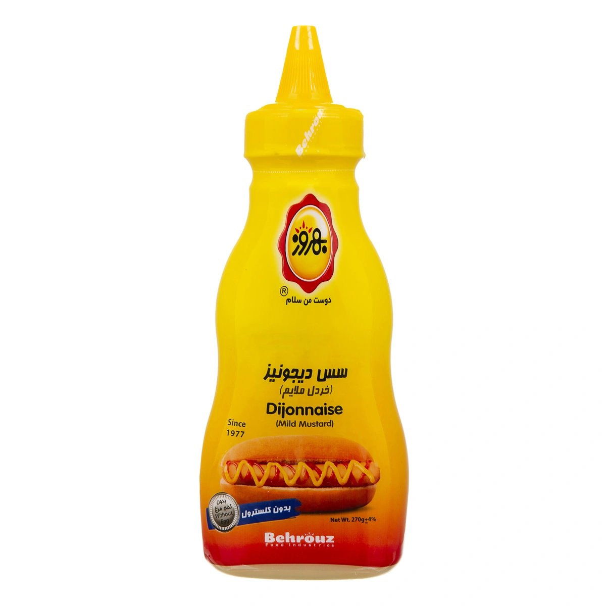 سس دیجونیز (خردل ملایم) پت 270گ بهروز