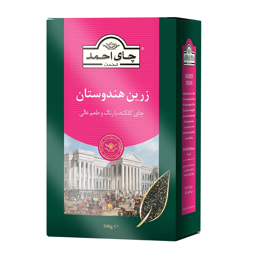 چای کلکته زرین هندوستان 500گرم احمد