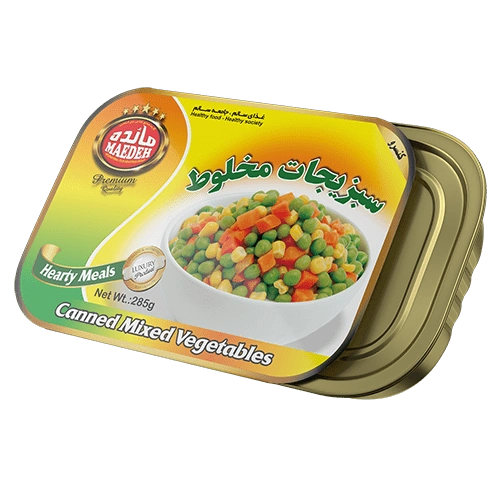 کنسرو مخلوط سبزیجات 385گ مائده