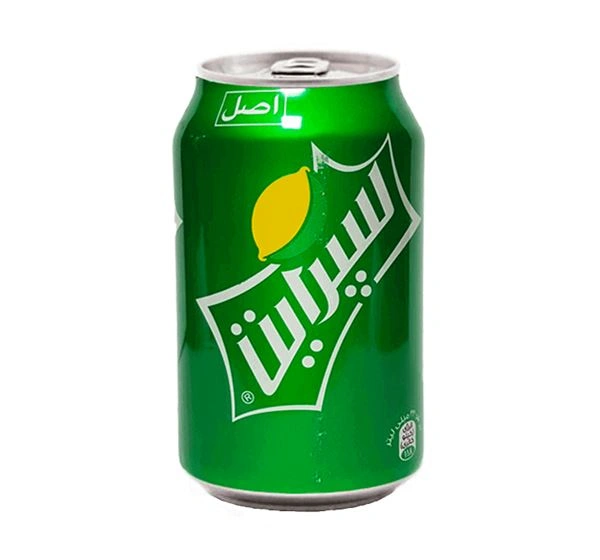 نوشابه قوطی اسپرایت