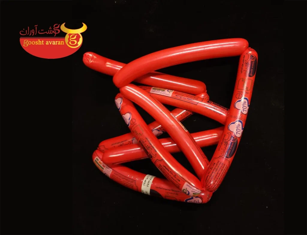 هات داگ 70 درصد202/گوشت آوران_0.6کیلو