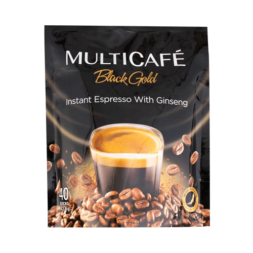 اسپرسو فوری حاوی جنسینگ 2/5گرم مولتی کافه