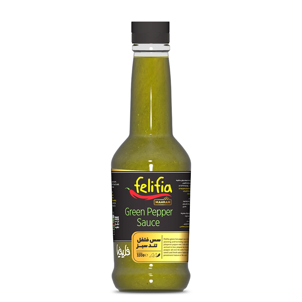 سس فلفل تند سبز 60گ فلیفیا
