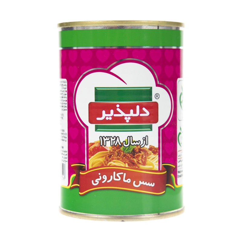 کنسرو مایه ماکارونی 400گ دلپذیر
