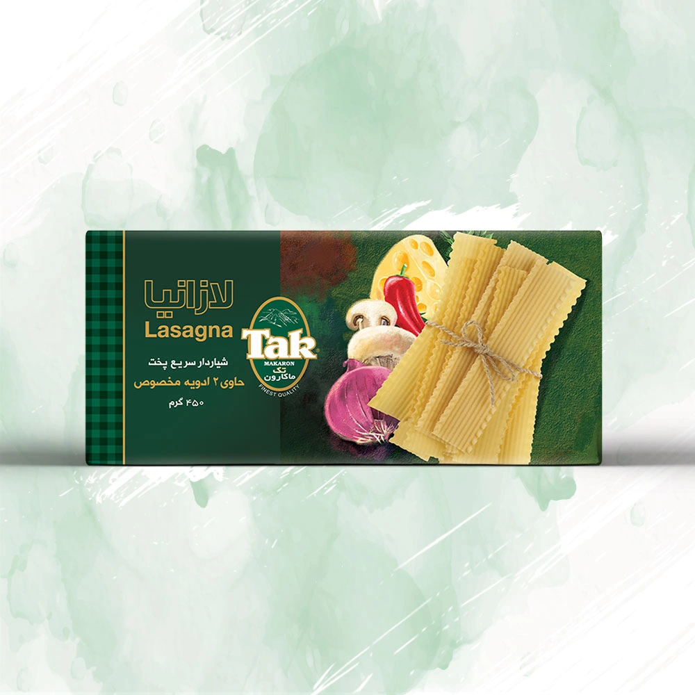 لازانیاشیاردارتک450گرم