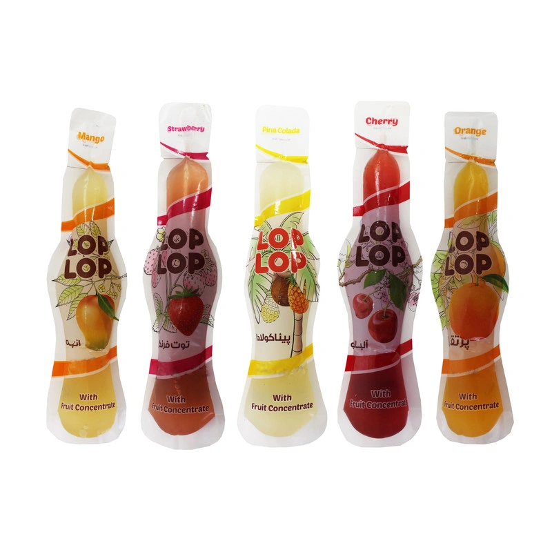 نوشیدنی یخی باطعم میوه آیس لپ