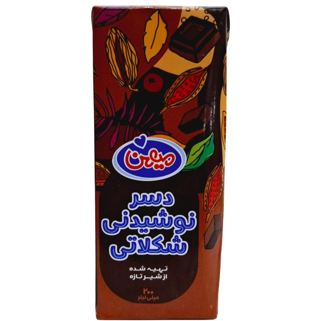 دسر نوشیدنی شکلاتی200میل میهن