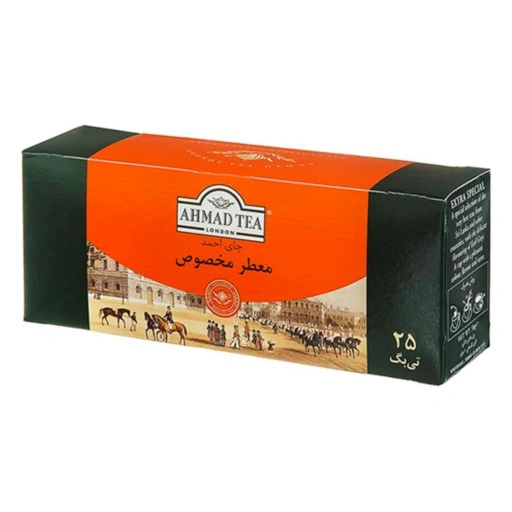 تی بگ معطر مخصوص 25عددی احمد