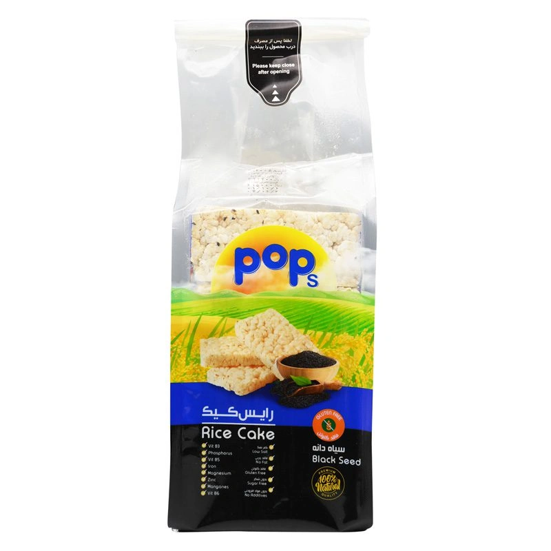 رایس کیک سیاه دانه 200گ دینا پاپس