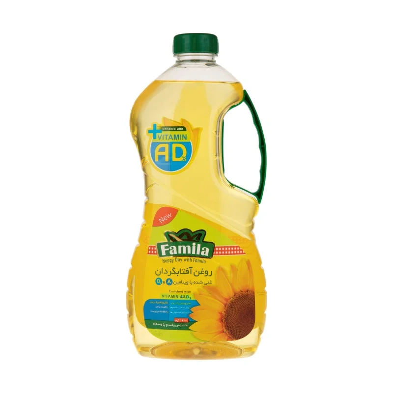 روغن آفتابگردان 1350گرم فامیلا