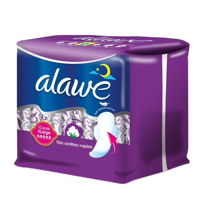 نواربهداشتی بالدار خیلی بزرگ کتان ویژه شب آلاوه