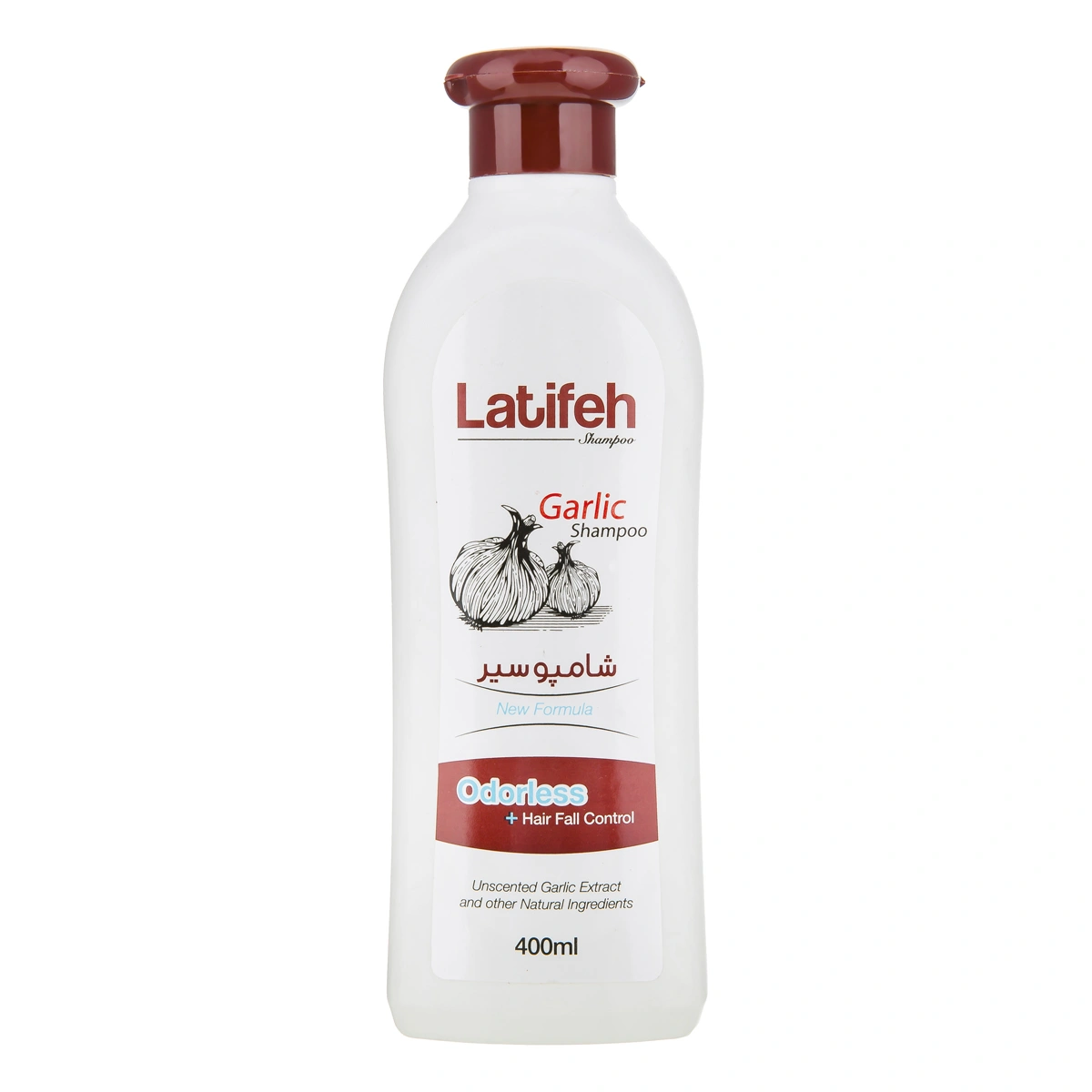 شامپو گیاهی سیر 400 گرمی لطیفه