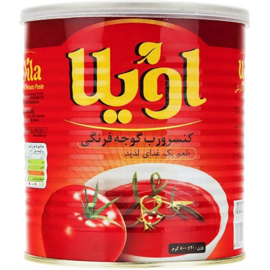 کنسرو رب گوجه فرنگی 800 گرم اویلا