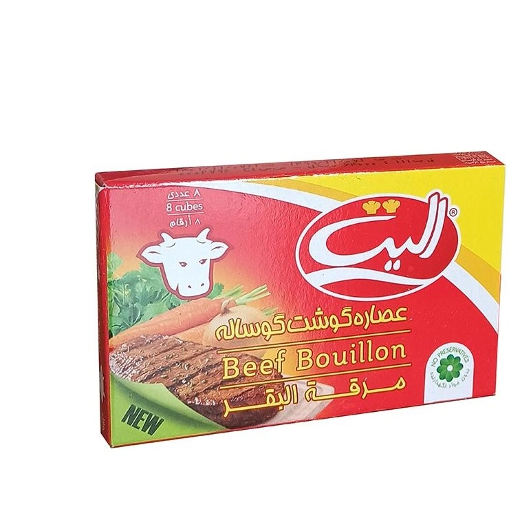 عصاره گوشت گوساله 8عددی