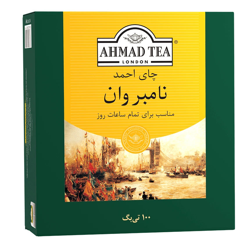 چای تی بگ نامبروان 100 عددی احمد