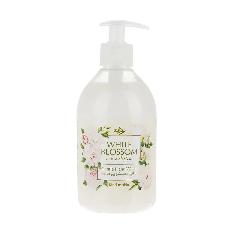 مایع دستشویی شکوفه سفید 500میل بوژنه