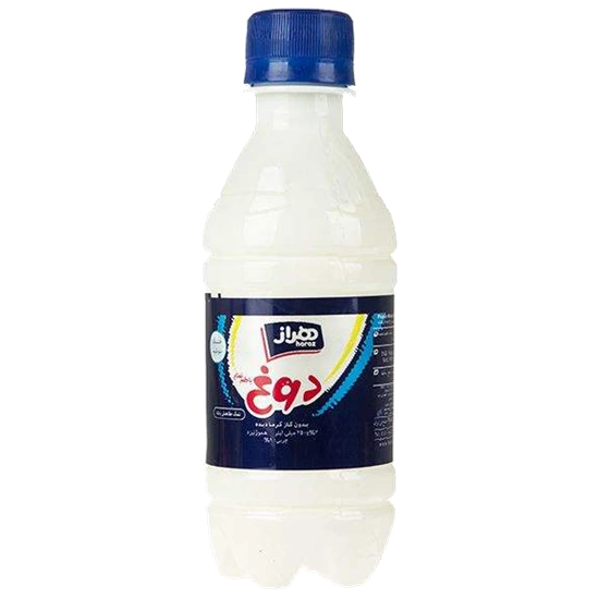 دوغ نعنا بطری 250میل هراز