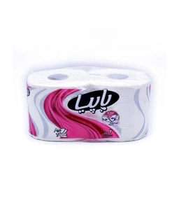 کاغذ توالت 2رول 4لایه مدل بی ساید پاپیا