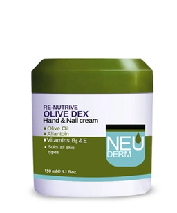 کرم دست و ناخن کاسه ای  زیتون نئودرم