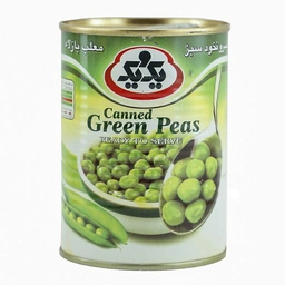 کنسرو نخود سبز قوطی 370گ یک و یک