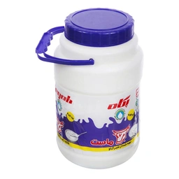 ماست دبه ای2200گ پرچرب پگاه